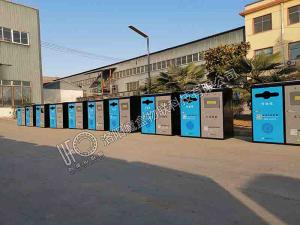 街道智能分類環(huán)保垃圾箱